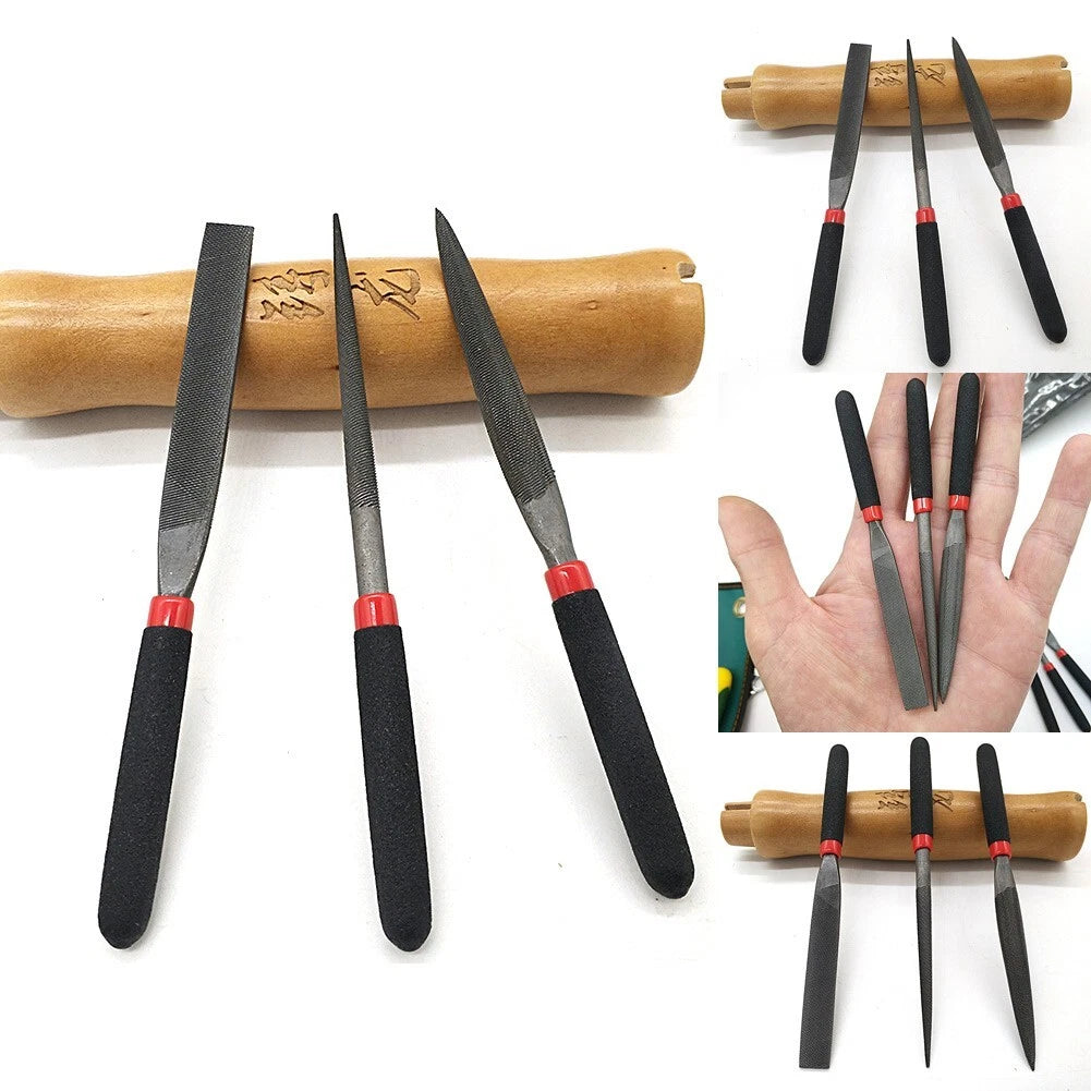 Set of 3 Steel Needle Files for MINI