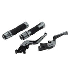 Titan Extendable Brake Clutch Lever Grip Set for Yamaha YZF R1 (2009-2014)