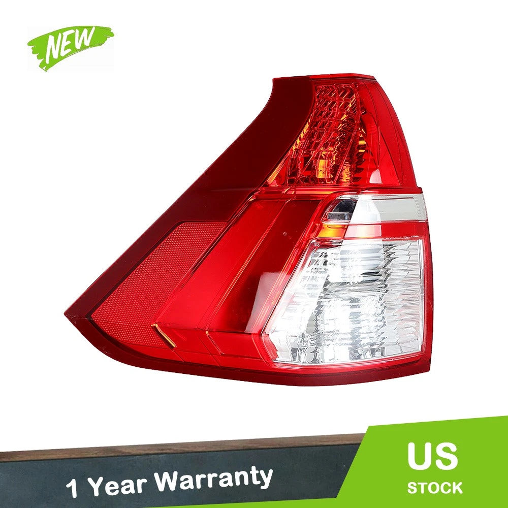 Red Tail Lights for Honda CR-V 2015-2016 (Outer Lamps LH/Driver Halogen)