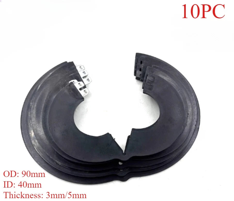 Bucket Pin Shim Kit 40mm for Excavator and Skid Steer (Detachable, 3/5mm)