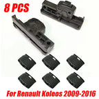 8 x Sunroof Bracket Slider Buckle Rail Clip for Renault Koleos (2009–2016)