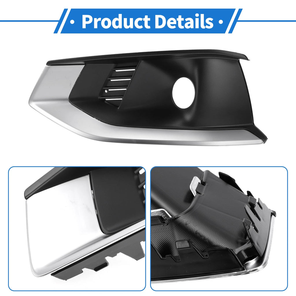 1pc Front Left Fog Light Grill for Audi A4L (2020–2022) No. 8WD807681L