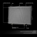 Aluminum Core Replacement Radiator for Lexus LX570 Land Cruiser (2008–2019) DPI 13080