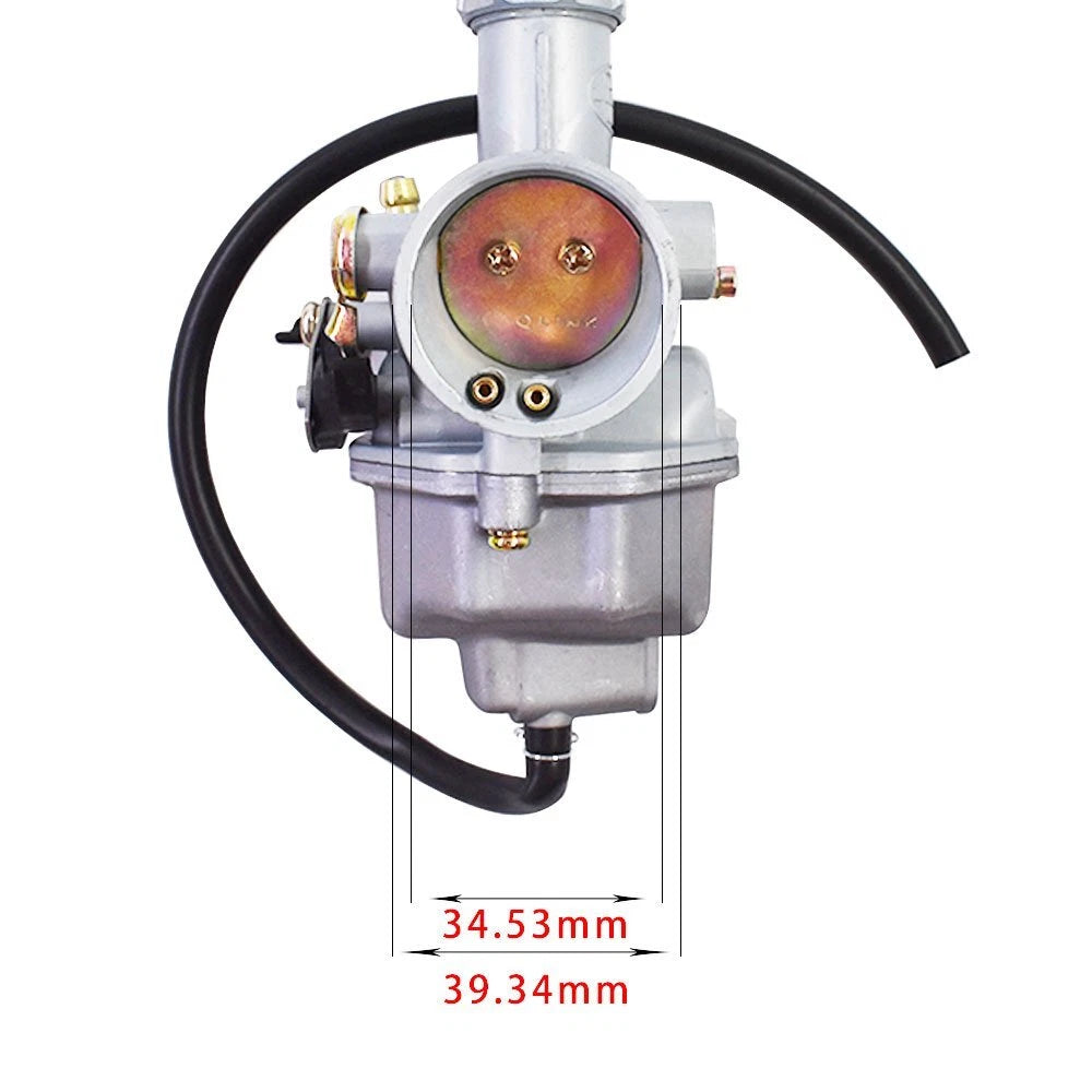 Carburetor with Throttle Cable for Honda CB125S XR100 CRF100F XL100S XR200R