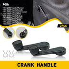 Set of 2 Door Window Crank Handles for Toyota 4Runner Corolla Tacoma
