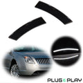 Smoked White LED Front Side Marker Lights for Mercury Milan (2010–2012)