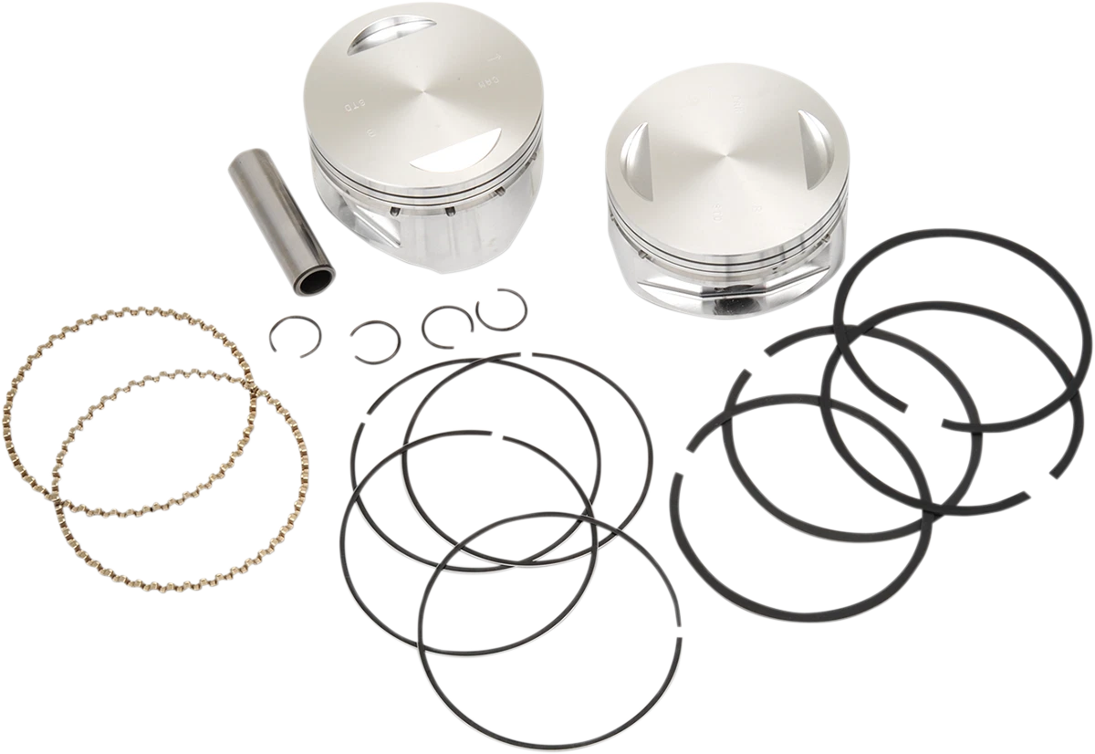 Piston Kit for S&S Cycle 100"/107" Super Sidewinder (4.000", Standard)