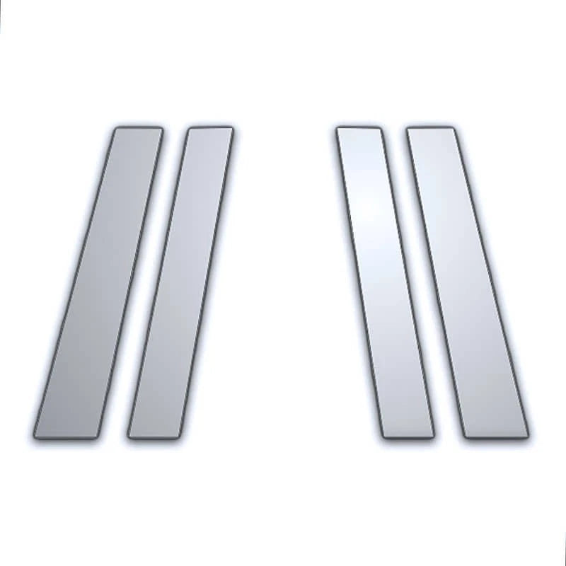 4Pc Chrome Pillar Post Covers for Cadillac Seville (1998–2004)