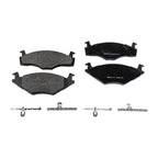 Front NAO Brake Pad Set for Volkswagen Cabriolet, Jetta (1985–1993)