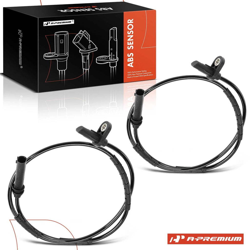 2X Rear ABS Wheel Speed Sensor for BMW I12 i8 (2014–2020)