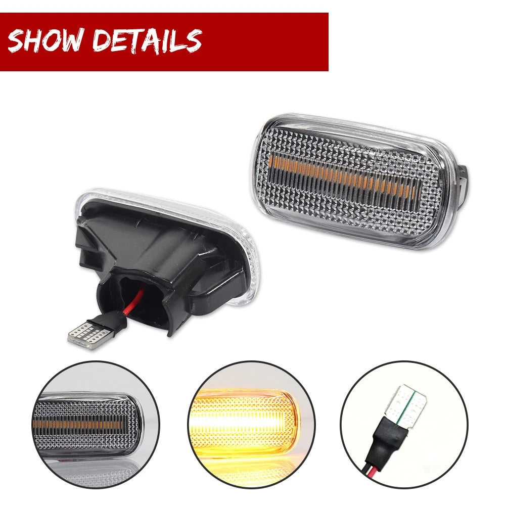 Amber LED Side Marker Lamp for Honda Acura RSX Integra Civic (JDM)