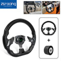 12.5" Marine Boat Steering Wheel with 3/4" Axle Hub Adapter