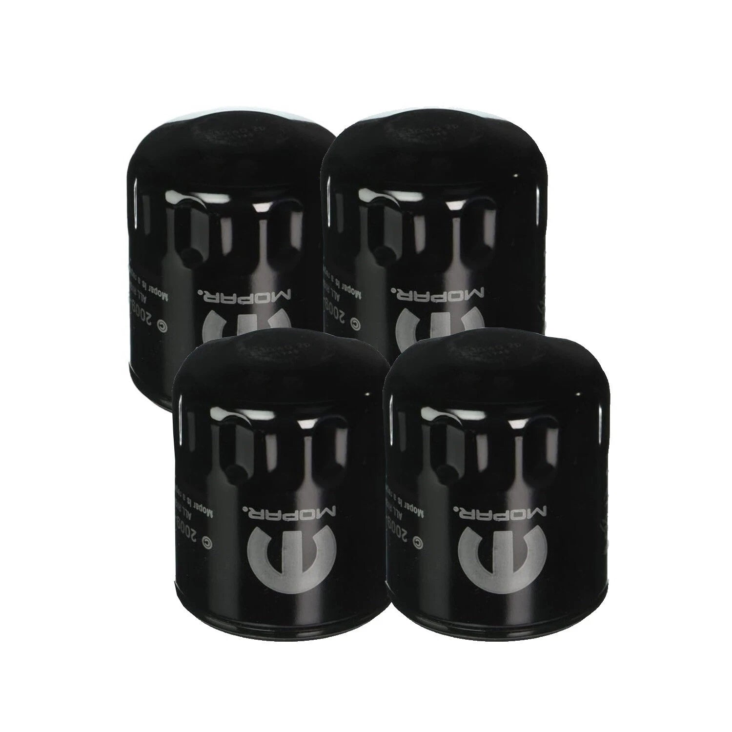 Set of 4 Engine Oil Filters for Chrysler Dodge Jeep (OEM)