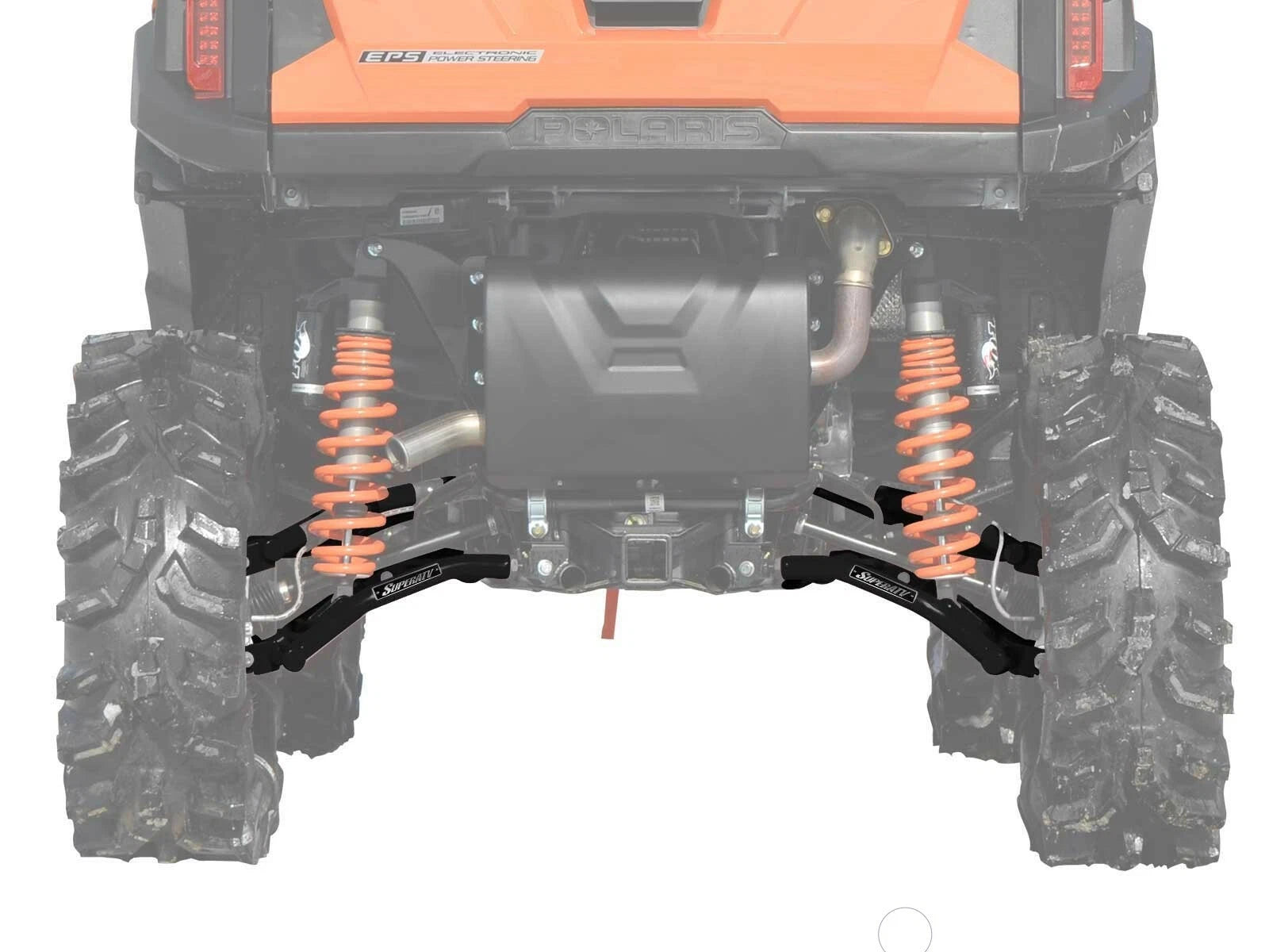 High Clearance Rear A-Arms for Polaris General / 4 (2016+) - Black
