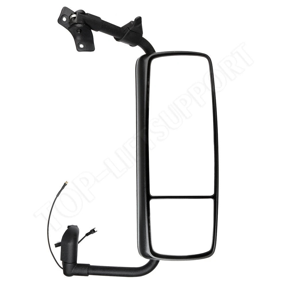 Passenger Side Towing Mirror for Volvo VNL (2015–2018) Black