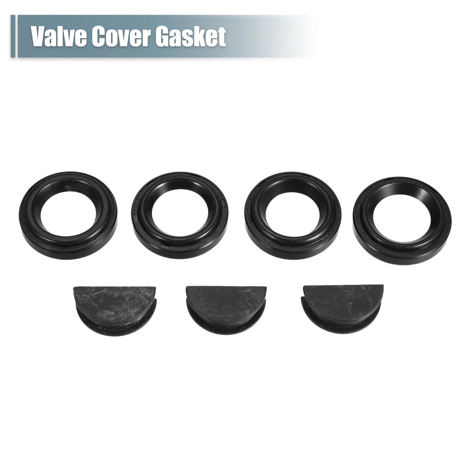 Set of 2 Engine Valve Cover Gaskets for Hyundai Tiburon (2003–2008) No. 2244123000