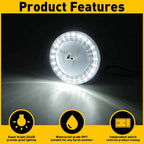 LED Ceiling Light Fixture for RV Camper Trailer (12V)