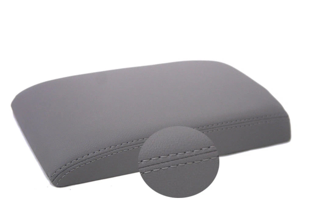 Center Console Armrest Cover for Volkswagen Passat (1998–2005) Gray Leather