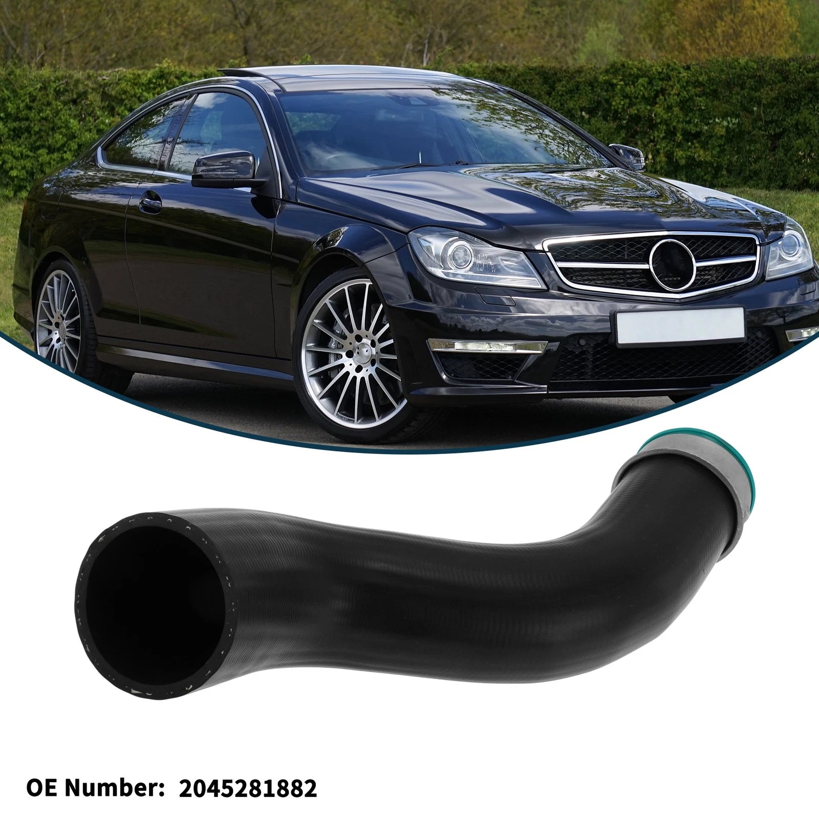 Radiator Hose for Mercedes-Benz C-Klasse W204 C200 CDI (2007–2015) No.2045281882