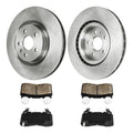 Ceramic Front Vented Rotors and Pads for Chevrolet Camaro (2011–2015)