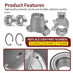 2 x Rear Wheel Bearing Carrier & Bearing for Polaris Sportsman 400 (2011–2014)