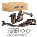 2X Manifold Catalytic Converters for BMW X5 (2001–2006) 3.0L