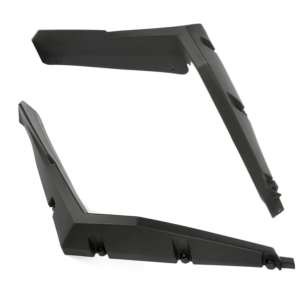 Set of 2 Black Fender Flares for Polaris RZR 800 570 (2009–2017)