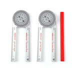 360-Degree Miter Saw Protractor Leveling Bubble Angle Finder with Pencil