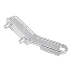 Stainless Steel Boat Deck Filler Key 85mm x 30mm for Fuel Water Sewage