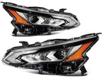 2X Full LED Headlights for Nissan Altima (2019–2022)