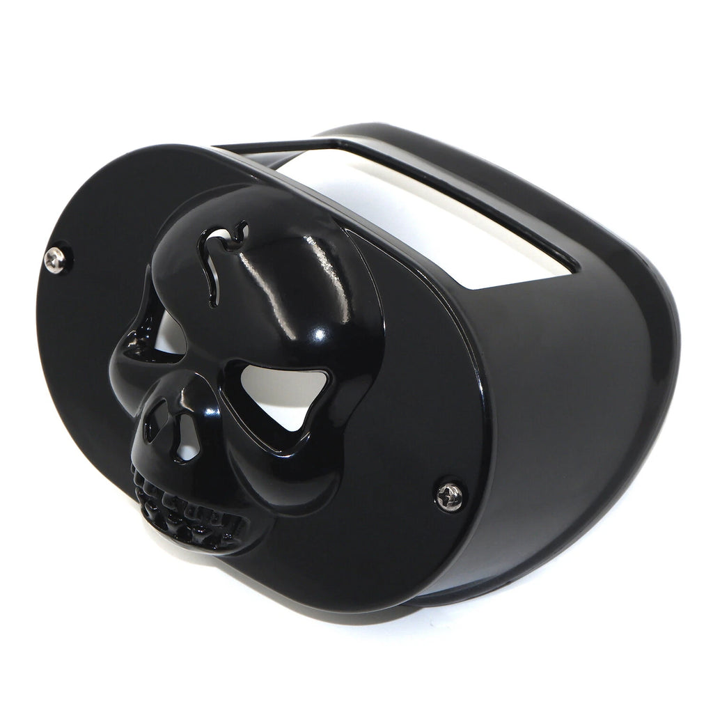 Tail Lamp Collar Skull Cover for Harley Touring XL Dyna FLSTF FLHRC (2000–2023)
