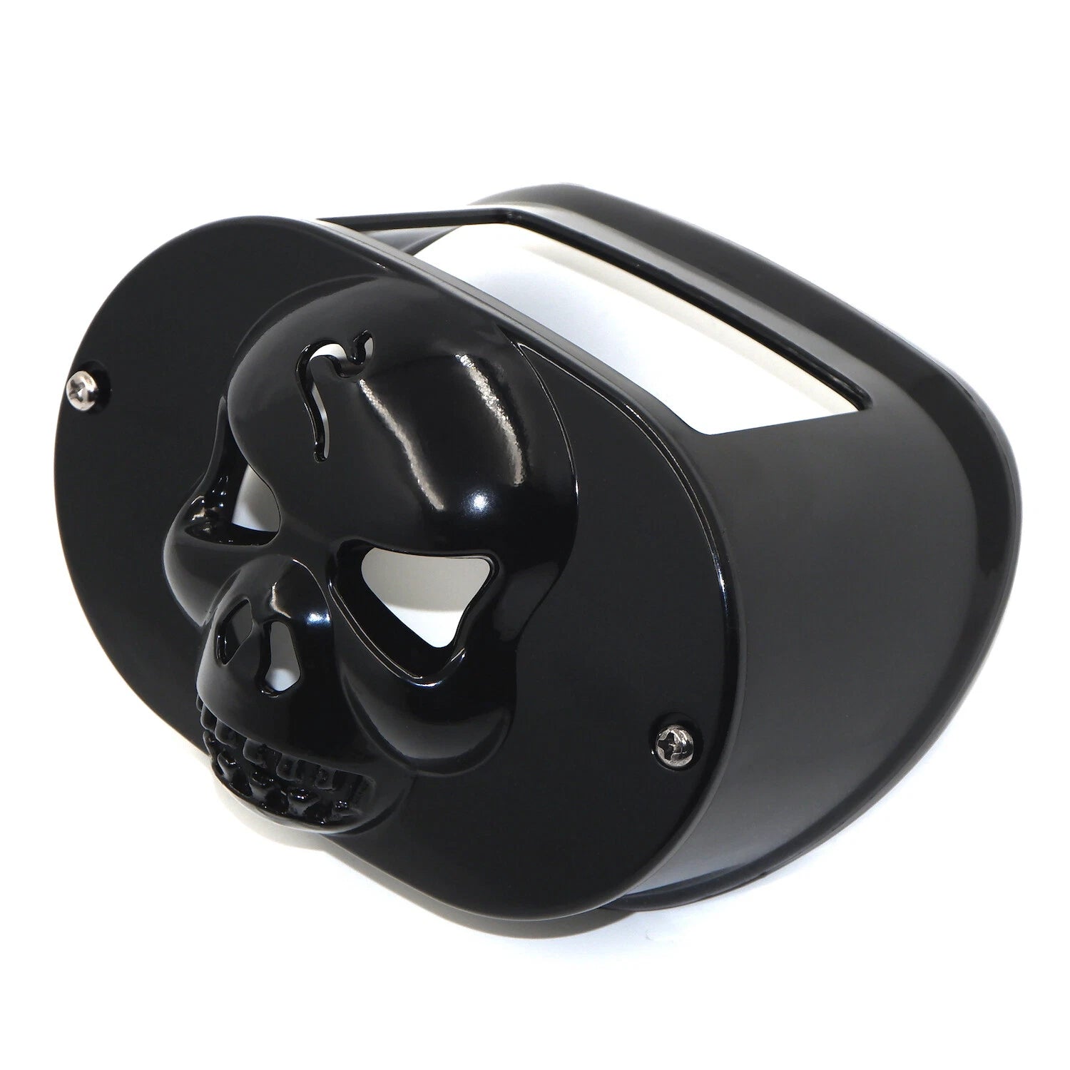 Tail Lamp Collar Skull Cover for Harley Touring XL Dyna FLSTF FLHRC (2000–2023)