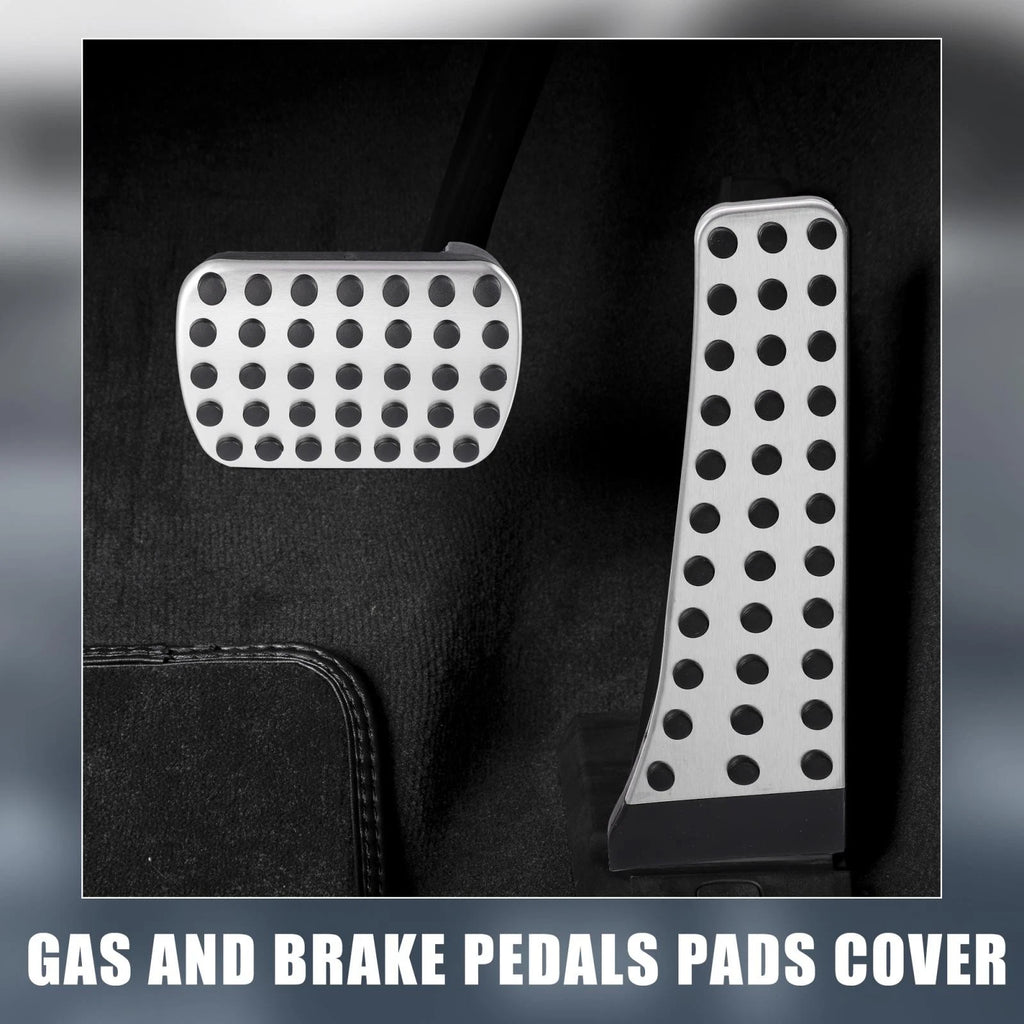 2pcs Gas Brake Pedal Pads Cover for Mercedes-Benz C E S GLC GLK SLK Class