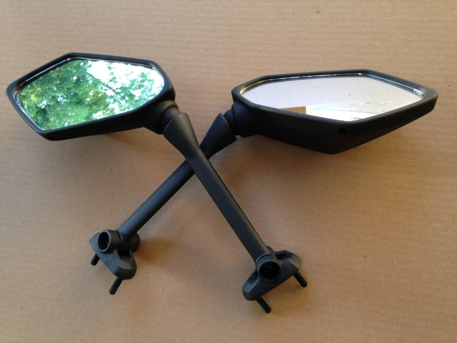 Rear Mirrors for Kawasaki Ninja 650R, 400R, Z1000SX, ER6F (2006–2023) Black