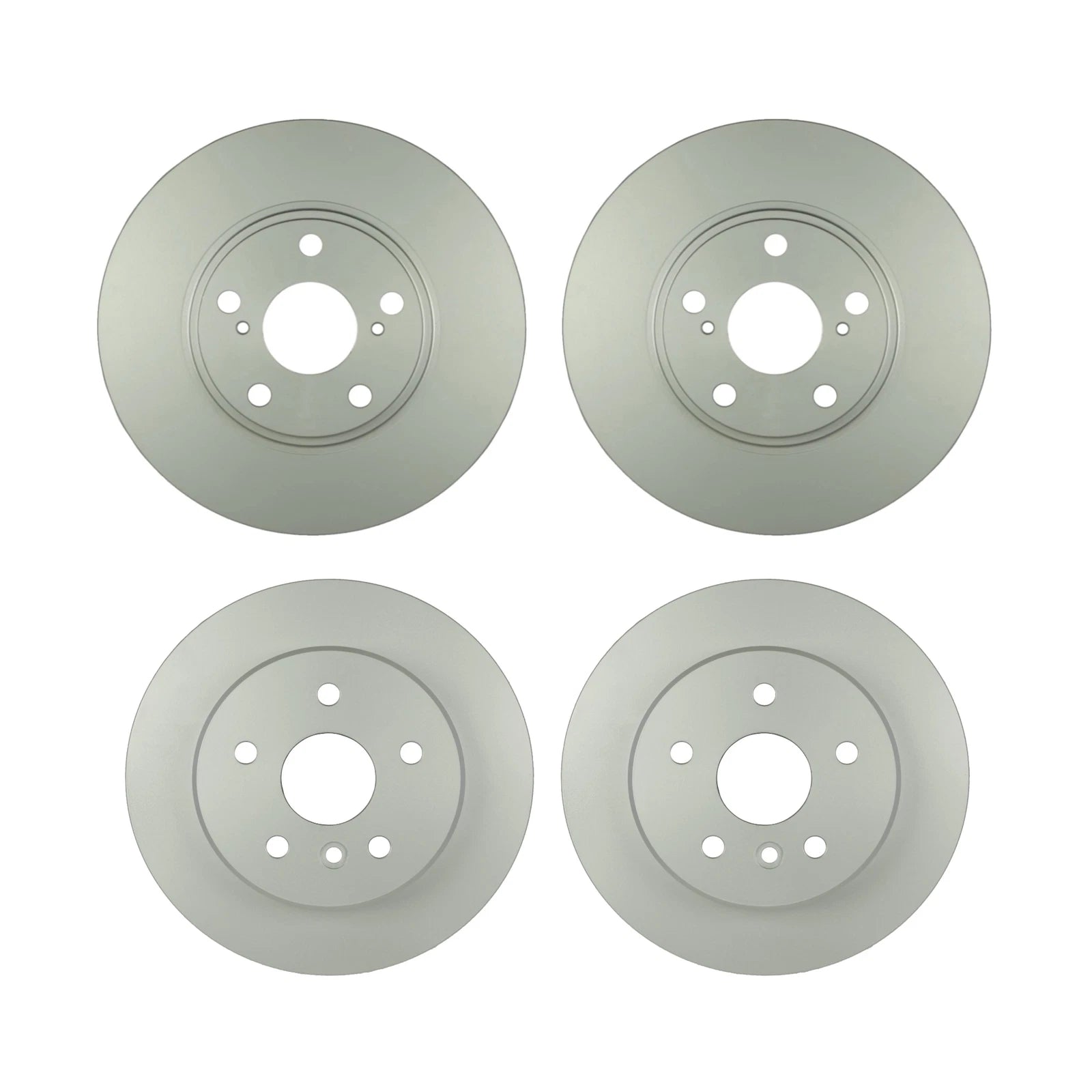 Disc Brake Rotors Kit for Lexus AWD (296mm Front, 288mm Rear)