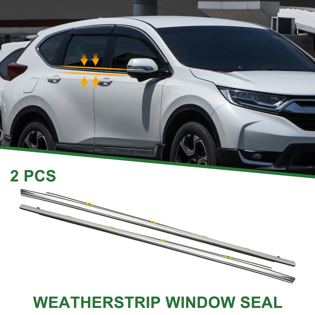 2pcs Weatherstrip Window Seal No. 72450TLYH01 for Honda CR-V 
