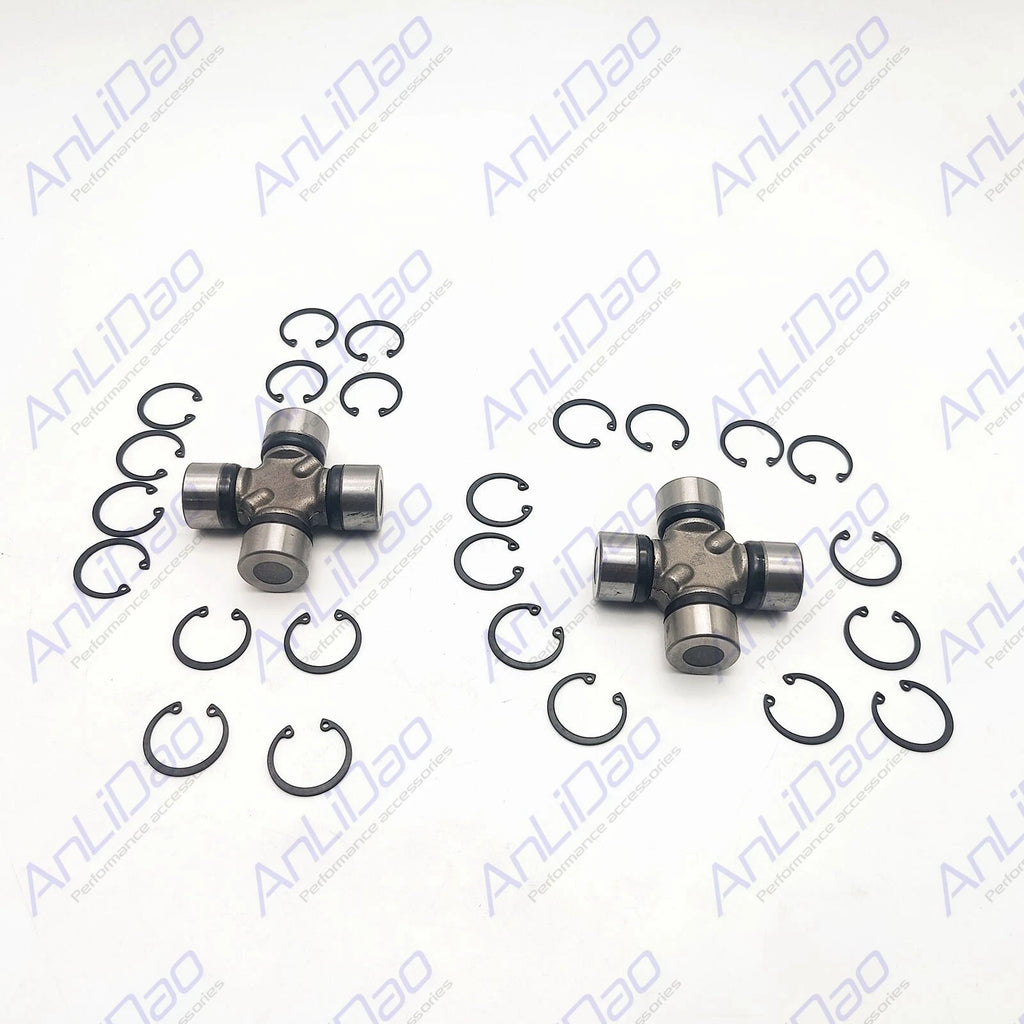 2Pcs U-Joint for Mercruiser Alpha 1 Gen 2 Bravo (865496A01, 865493A01)