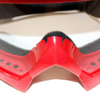 Clear Red Motocross Goggles for Dirt Pit Bike (Anti-Fog, UV Protection)