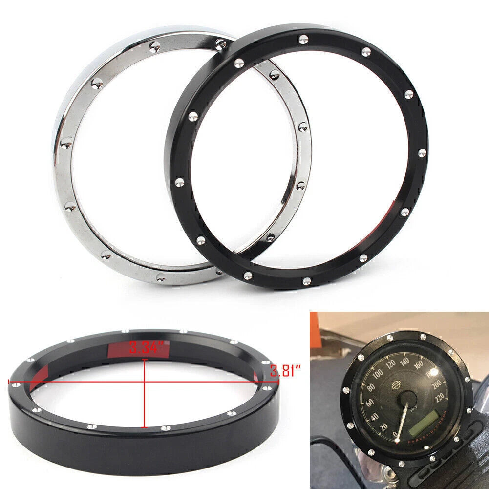 Speedometer Gauge Bezel Trim Ring for Harley Sportster XL883 XL1200 (2004–2023)