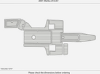 EVA Foam Pads for Malibu 25 LSV (2001) - Teak Deck Flooring
