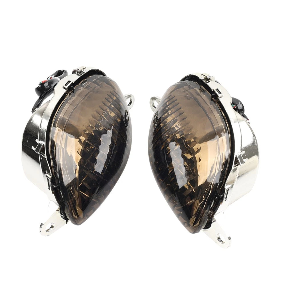 Front Turn Signal Indicator Light Smoke for Suzuki GSX1300R Hayabusa (1999–2007)