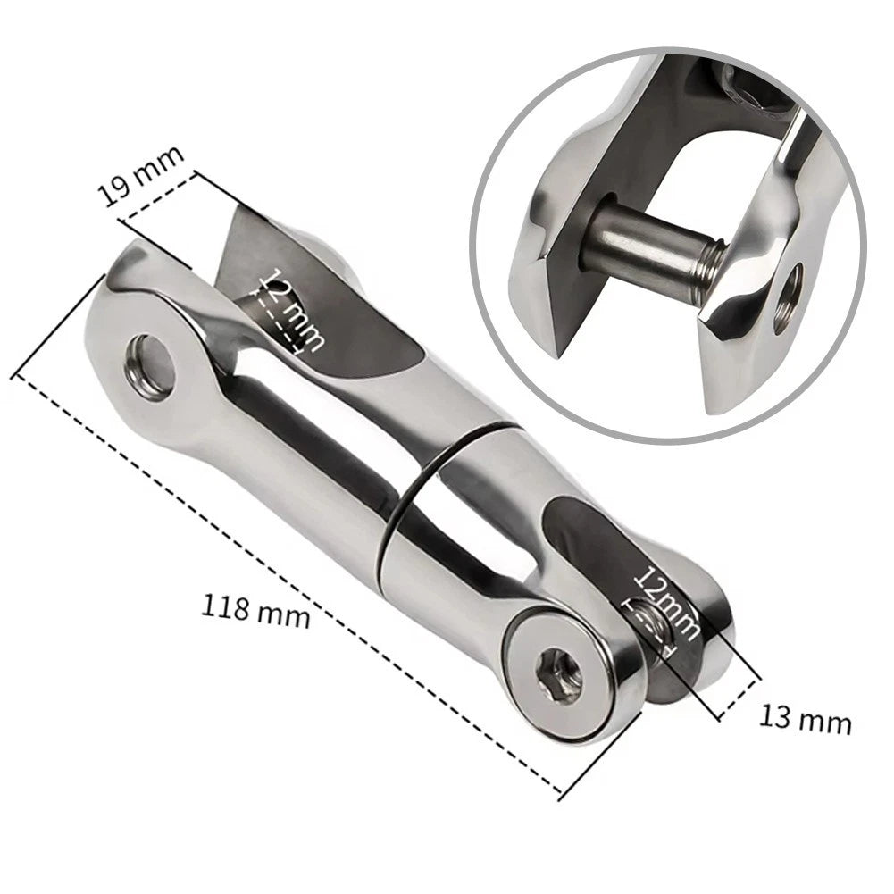 316 Stainless Steel Swivel Connector for Marine Applications (2010–2023)