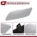 Front Left Washer Nozzle Cover Cap for Lexus GS200t (2016–2019) Silver Tone