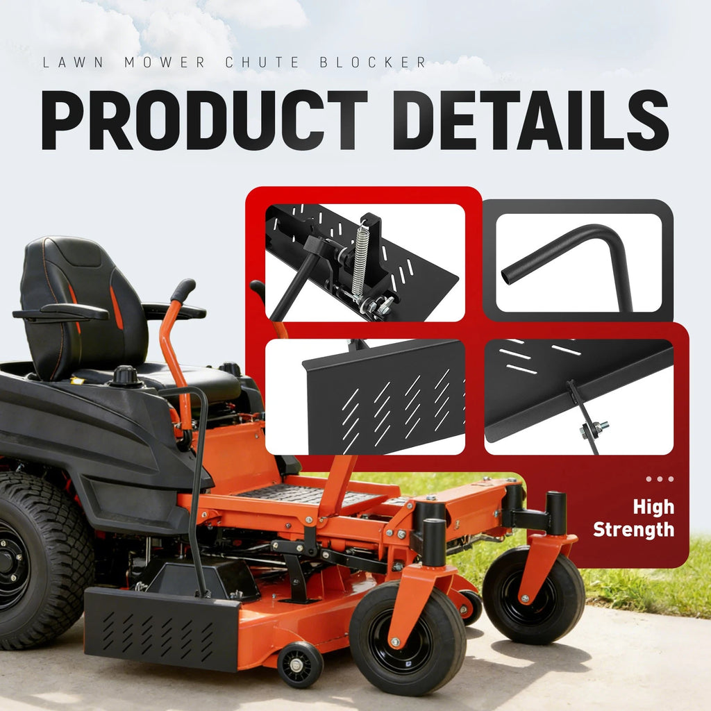 Chute Blocker System for Bad Boy Mowers (54" 60" 61" 72")
