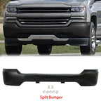 Black Steel Front Bumper for Chevy Silverado 1500 (2016–2018)