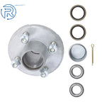 Boat Trailer Hub Assembly for 2000 lbs (1" or 1-1/16" Bearings)