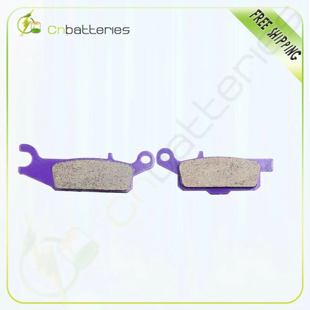 Rear Brake Pads for Yamaha YFM550FG 4x4 FI Grizzly 550 (2009–2012) Carbon Fiber