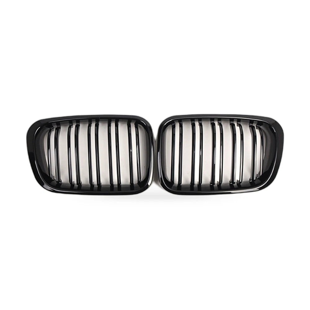 Front Grille Mesh for BMW 3 Series E46 Sedan (1998–2001) Matte Black