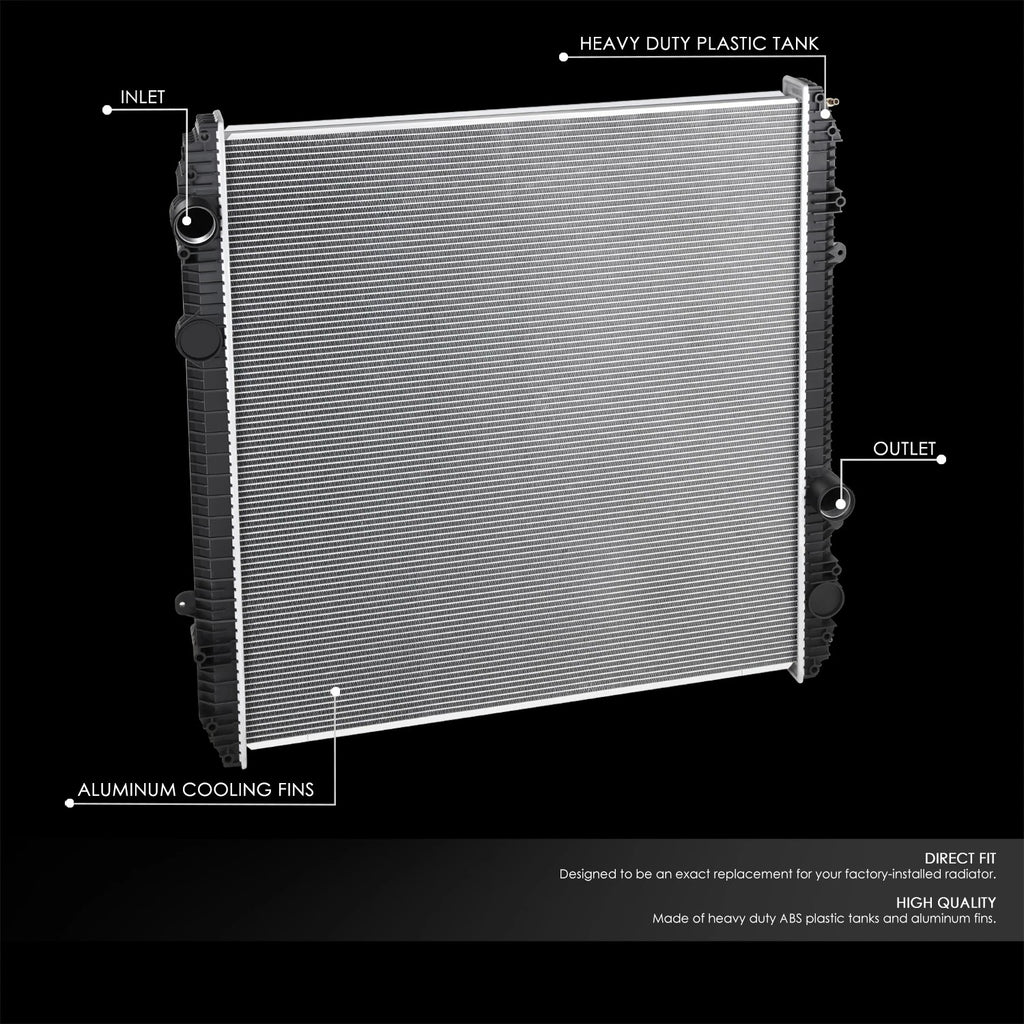 3-Row Aluminum Core Radiator for Sterling Truck FLD132 FLD120 XC (1996–2007)
