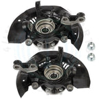 2X Front Wheel Hub Bearing Knuckles Assembly for Toyota Sienna (2011–2017)